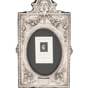 Appraisal: An English Silver Picture Frame Neil Lasher Silverware Ltd London