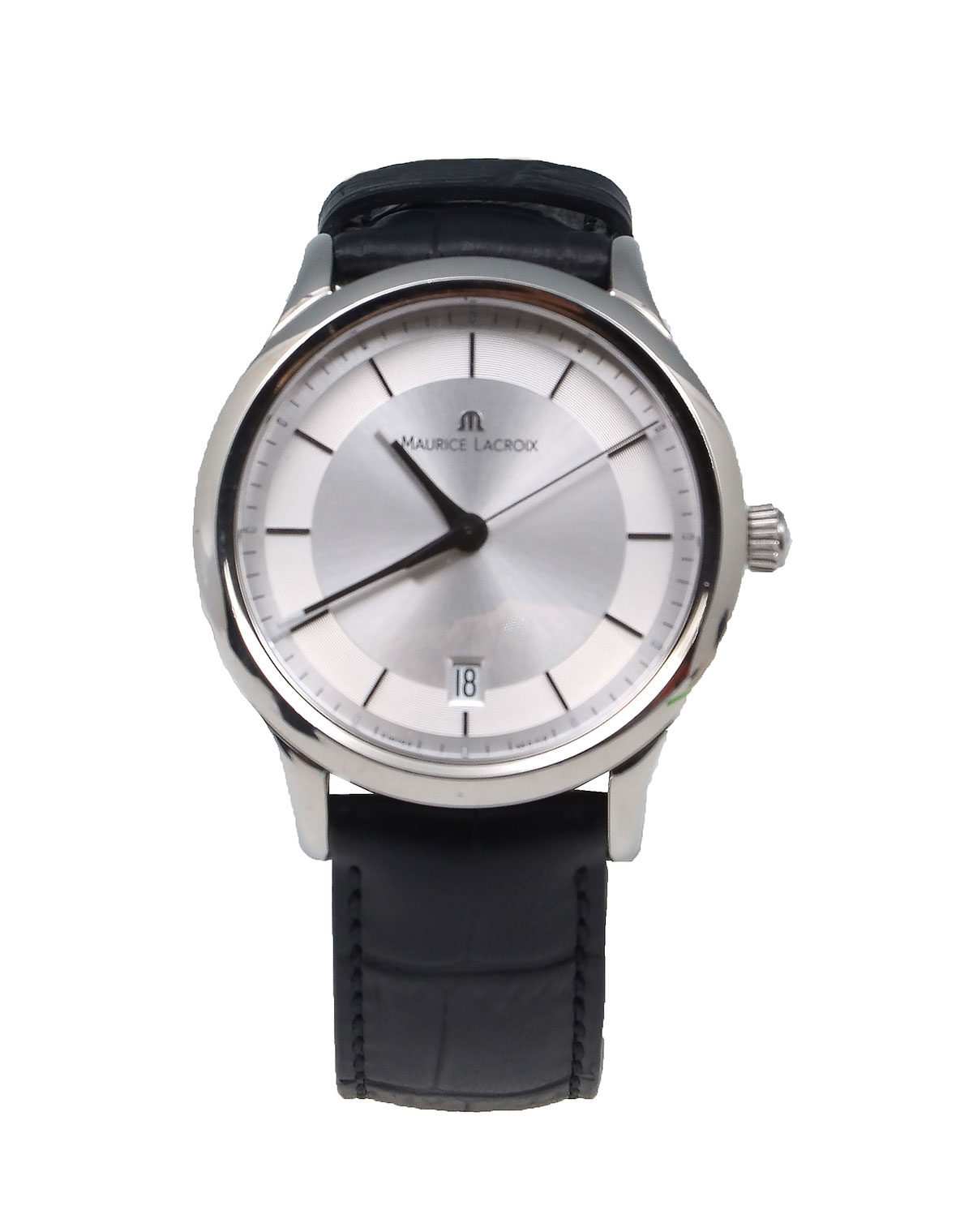 Appraisal: LA CROIX SS MEN'S LES CLASSIQUES WATCH WITH BOX Stainless