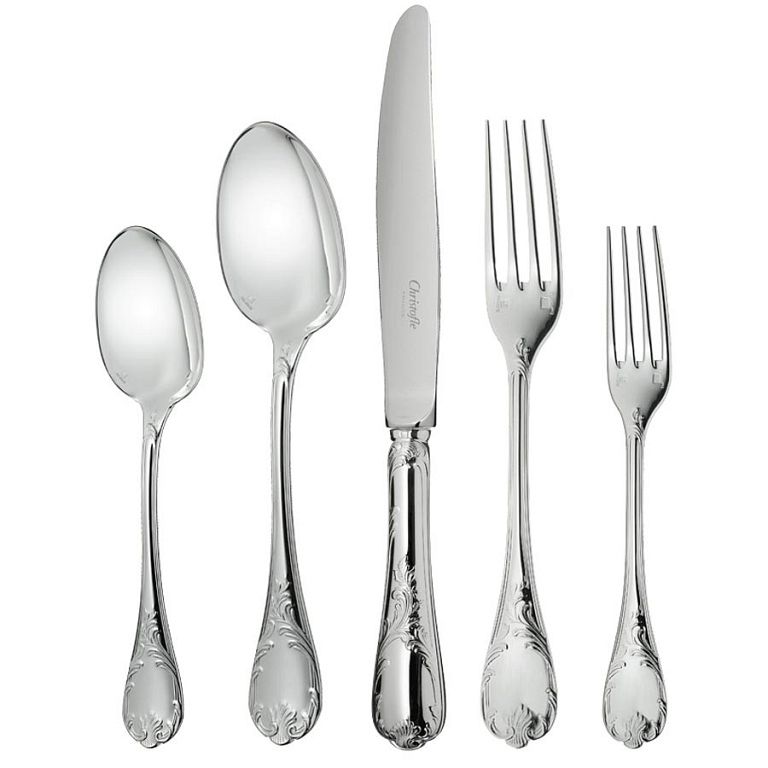 Appraisal: Christofle Marly Service for Flatware Set Christofle Marly Service for