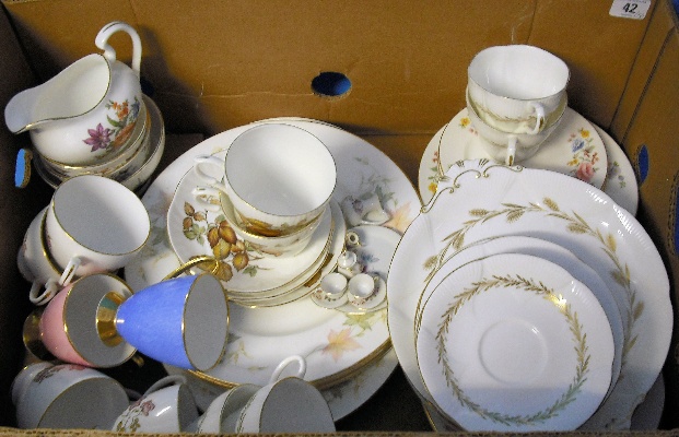 Appraisal: A Collection of Various Pottery Including Shelley Part Teaset Various