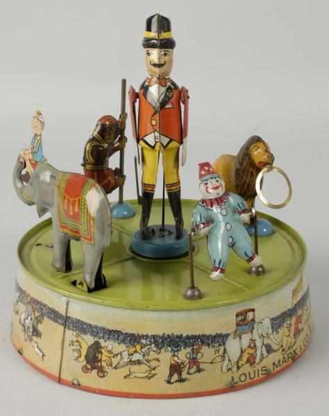 Appraisal: Tin Litho Marx Ring-A-Ling Circus Wind-Up Toy Description American Working