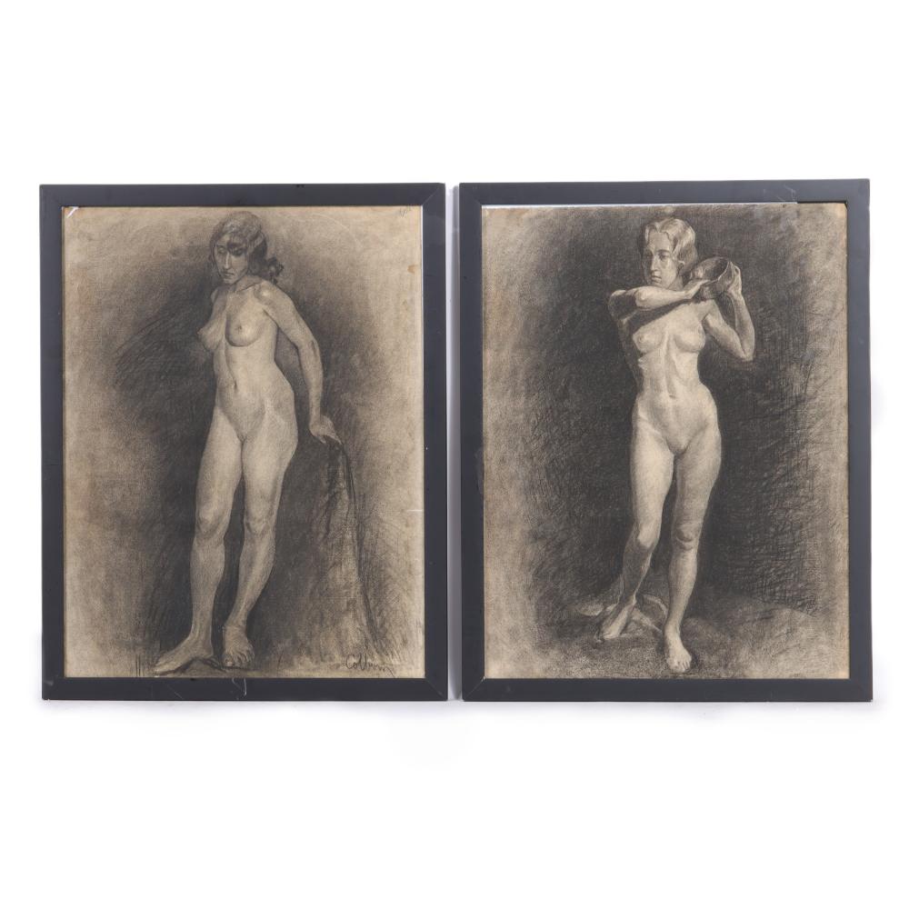 Appraisal: ELANOR RUTH EATON GUMP COLBURN AMERICAN - TWO FIGURE STUDIES