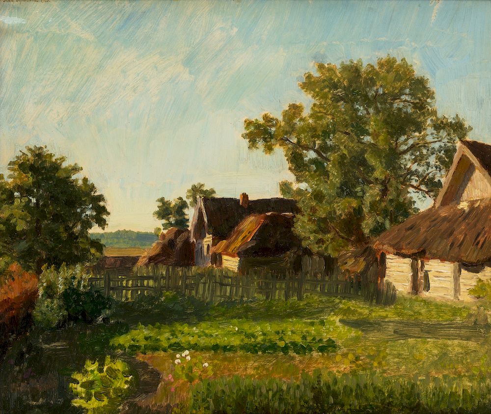 Appraisal: NIKOLAI KRYMOV RUSSIAN - NIKOLAI KRYMOV RUSSIAN - Zvenigorod oil