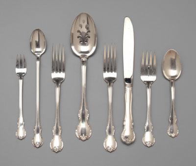 Appraisal: Towle French Provincial sterling flatware pieces no monograms oz T