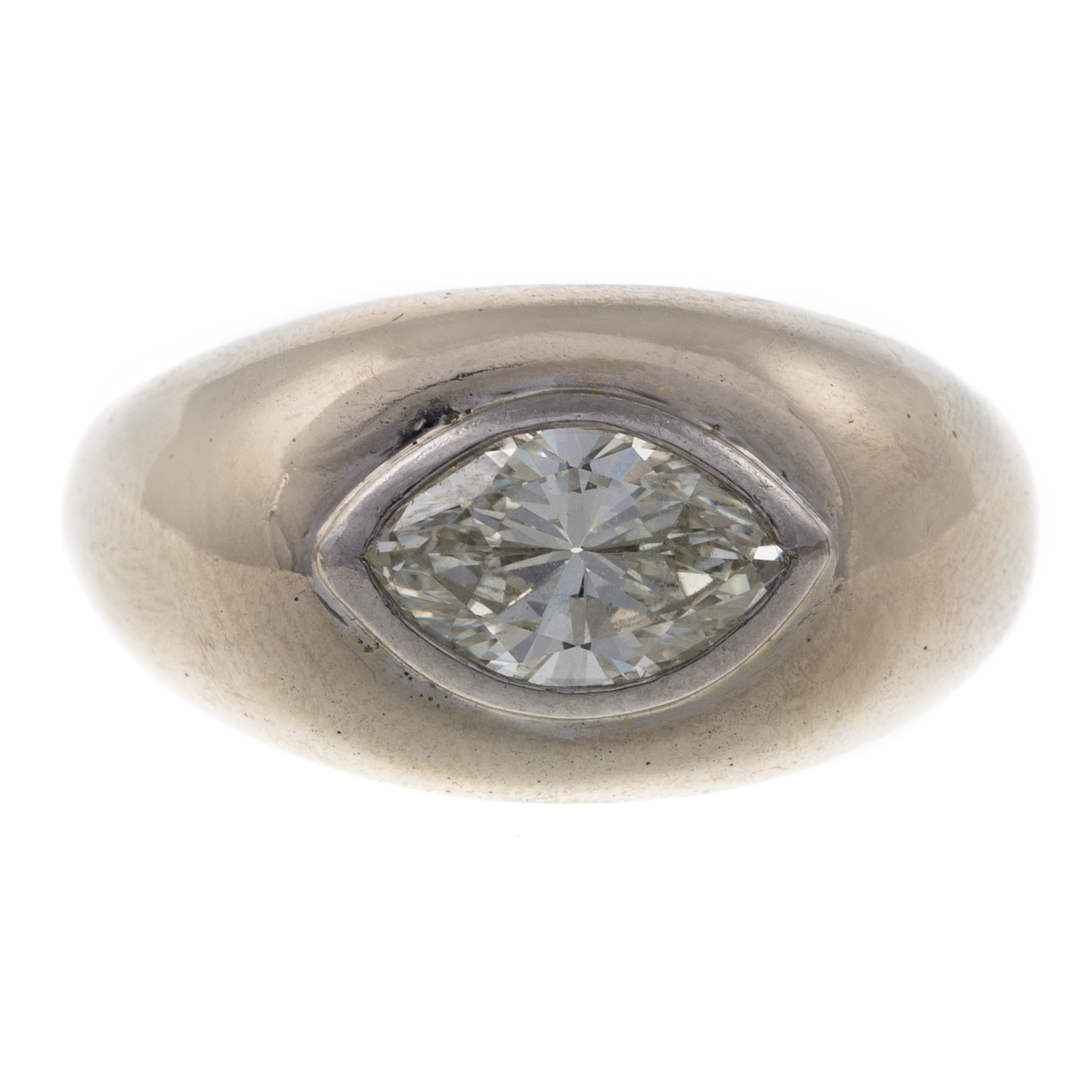 Appraisal: A CT MARQUISE DIAMOND RING IN K K white gold