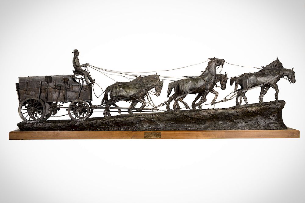 Appraisal: Earle E Heikka - Quartz Ore Wagon Exclusive on Bidsquare