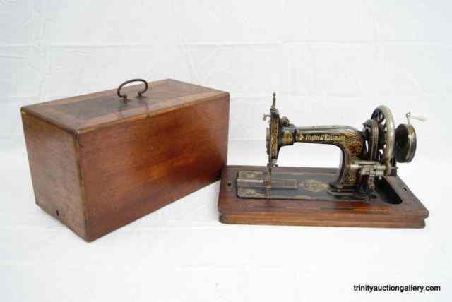 Appraisal: Antique c Frister Rossmann Sewing MachineProduced in Berlin Germany prior