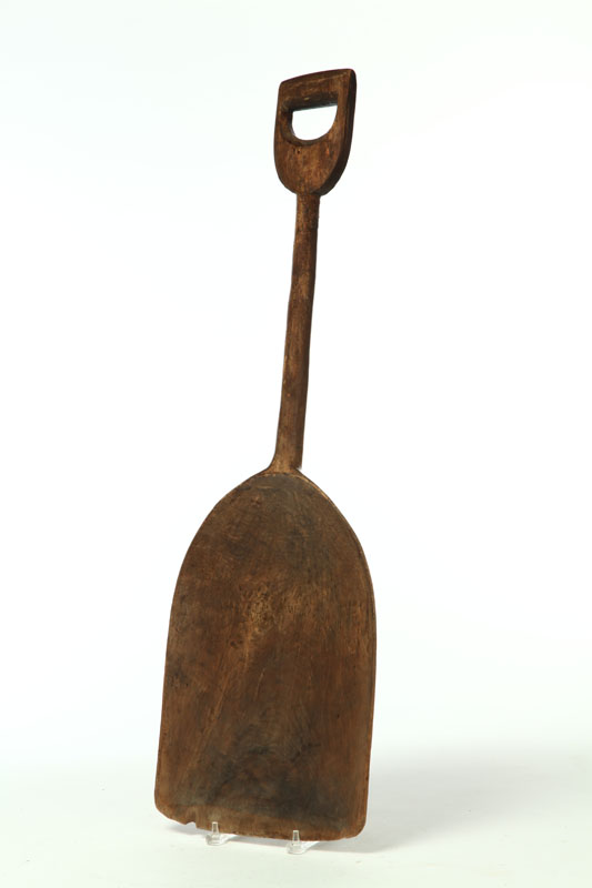 Appraisal: GRAIN SHOVEL Shaker nd half- th century Carved from a