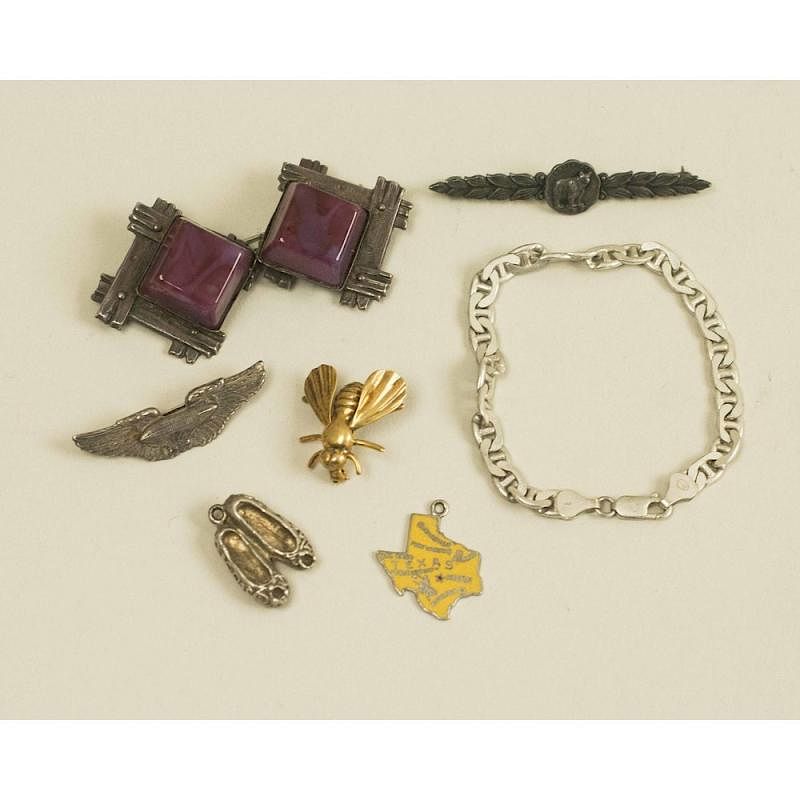 Appraisal: Assorted Silver Jewelry ozt Lot of silver jewelry comprising four