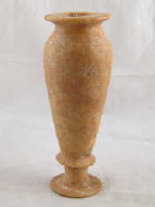 Appraisal: An alabaster vase possibly ancient ht cm