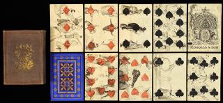 Appraisal: Goodall Son Hand Drawn Transformation Playing Cards England ca Excellent