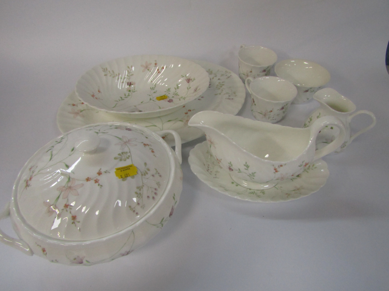 Appraisal: A Wedgwood porcelain part dinner and tea service decorated in