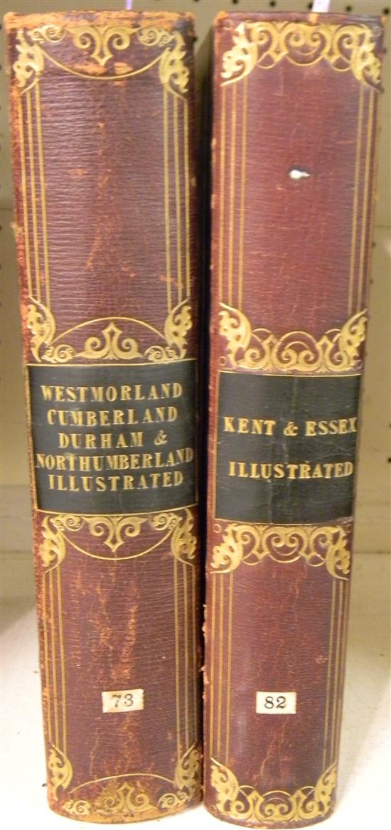 Appraisal: Books The Picturesque Beauties of Great Britain Kent London Virtue