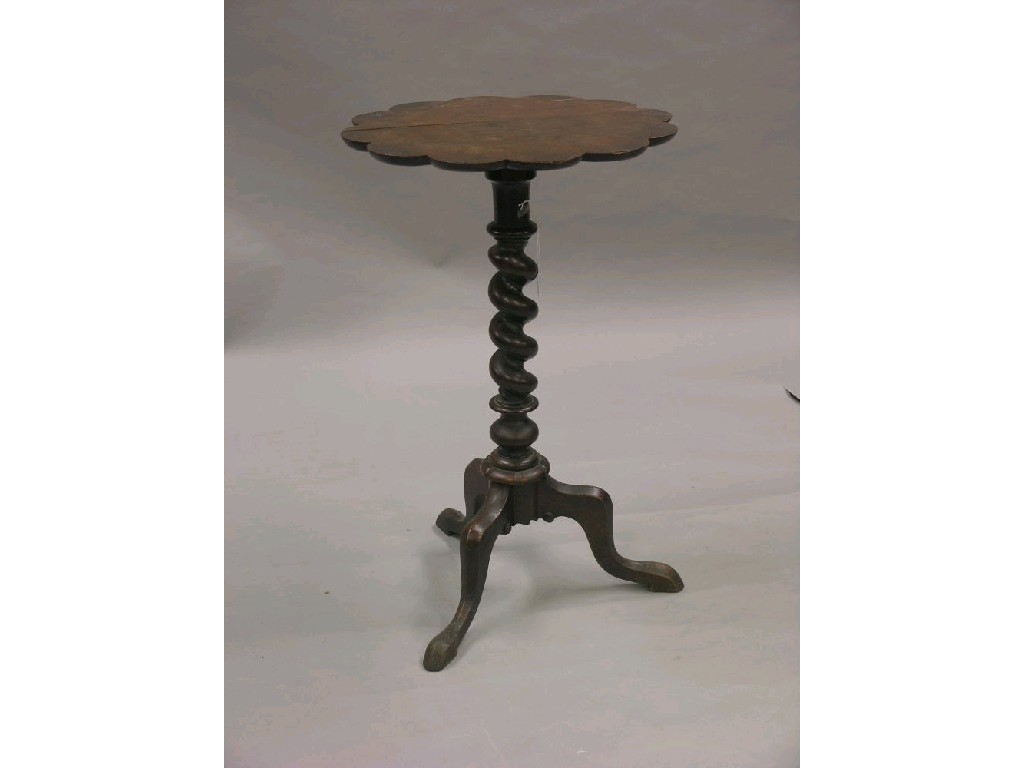 Appraisal: A George III mahogany drop-leaf table-top ft in - no