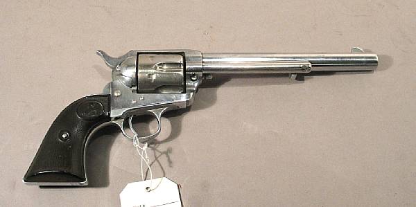 Appraisal: A Colt single action Army revolver Serial no for Colt