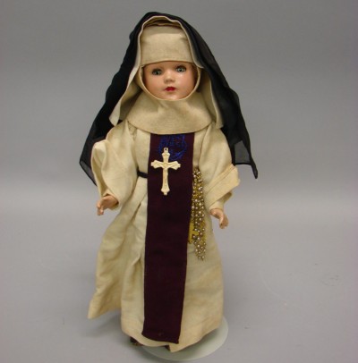 Appraisal: Composition Sisters of Charity of The Incarnate Word Nun doll