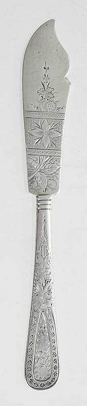 Appraisal: John Wannamaker Sterling Butter Knife American late th century solid