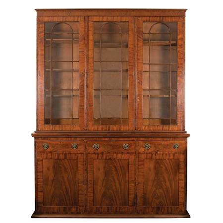 Appraisal: Regency Mahogany Bookcase Cabinet Estimate nbsp nbsp nbsp - nbsp