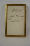 Appraisal: AUTOGRAPH WITH MUSICAL QUOTE - Hungarian Conductor Arthur Nikish -