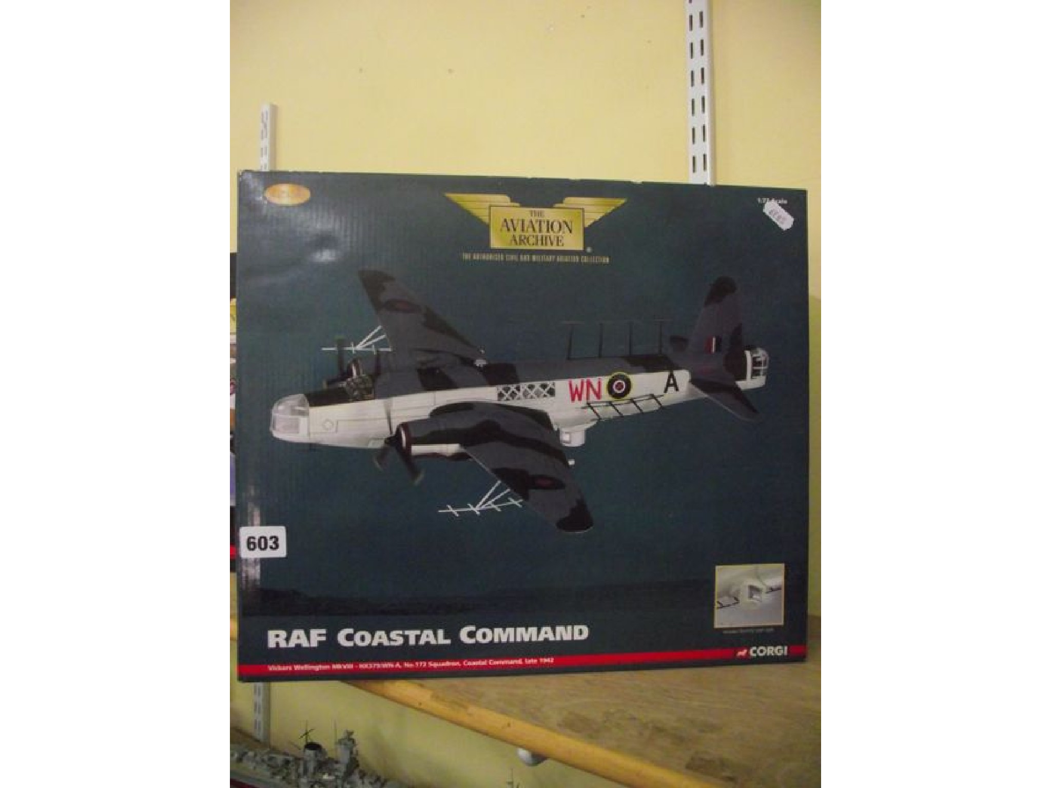 Appraisal: A boxed limited edition detailed diecast model of an RAF