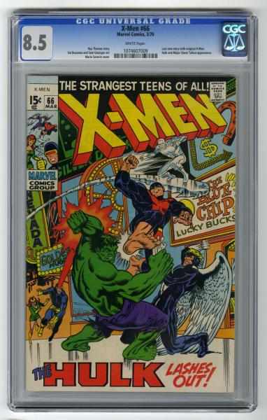 Appraisal: X-Men CGC Marvel Comics Roy Thomas story with Sal Buscema