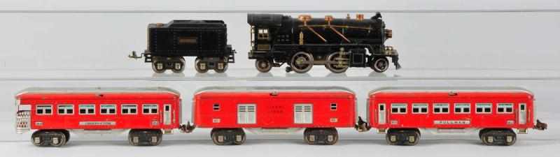 Appraisal: Lionel O-Gauge Passenger Train Set Description American Pre-war Set includes