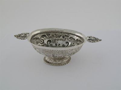 Appraisal: A late th century Dutch brandy bowl with English import