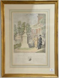 Appraisal: After John Rubens Smith hand colored engraving Engraved by G