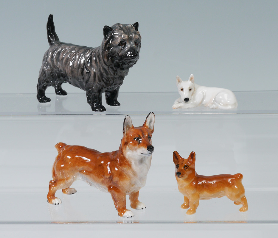 Appraisal: ROYAL DOULTON DOGS TO INCLUDE Standing Cairn Ch Charming Eyes