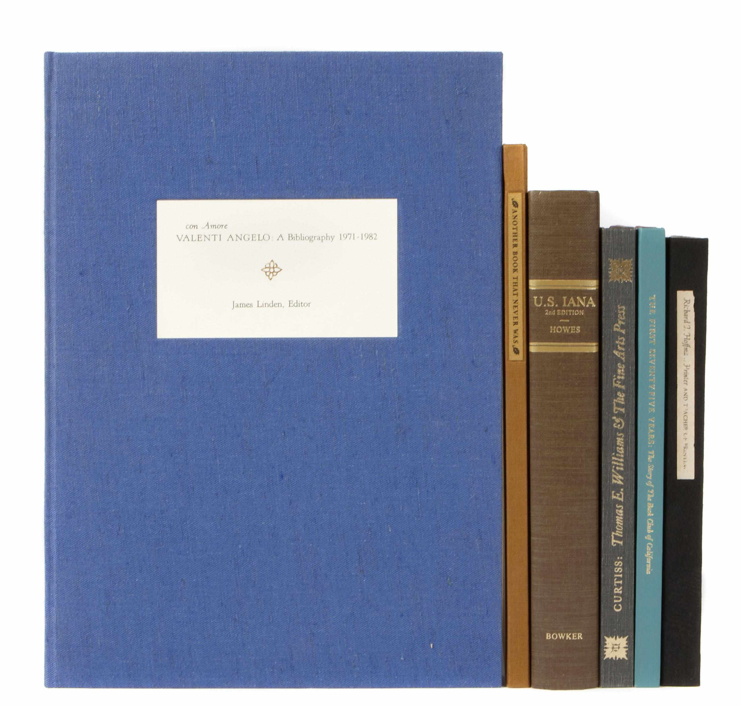 Appraisal: Books and ManuscriptsProperty from the Estate of Glenn Goldman Los