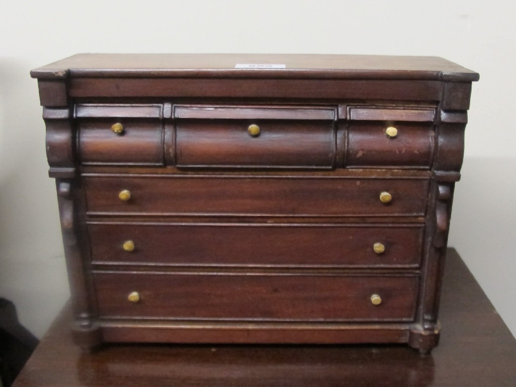 Appraisal: Victorian apprentice chest