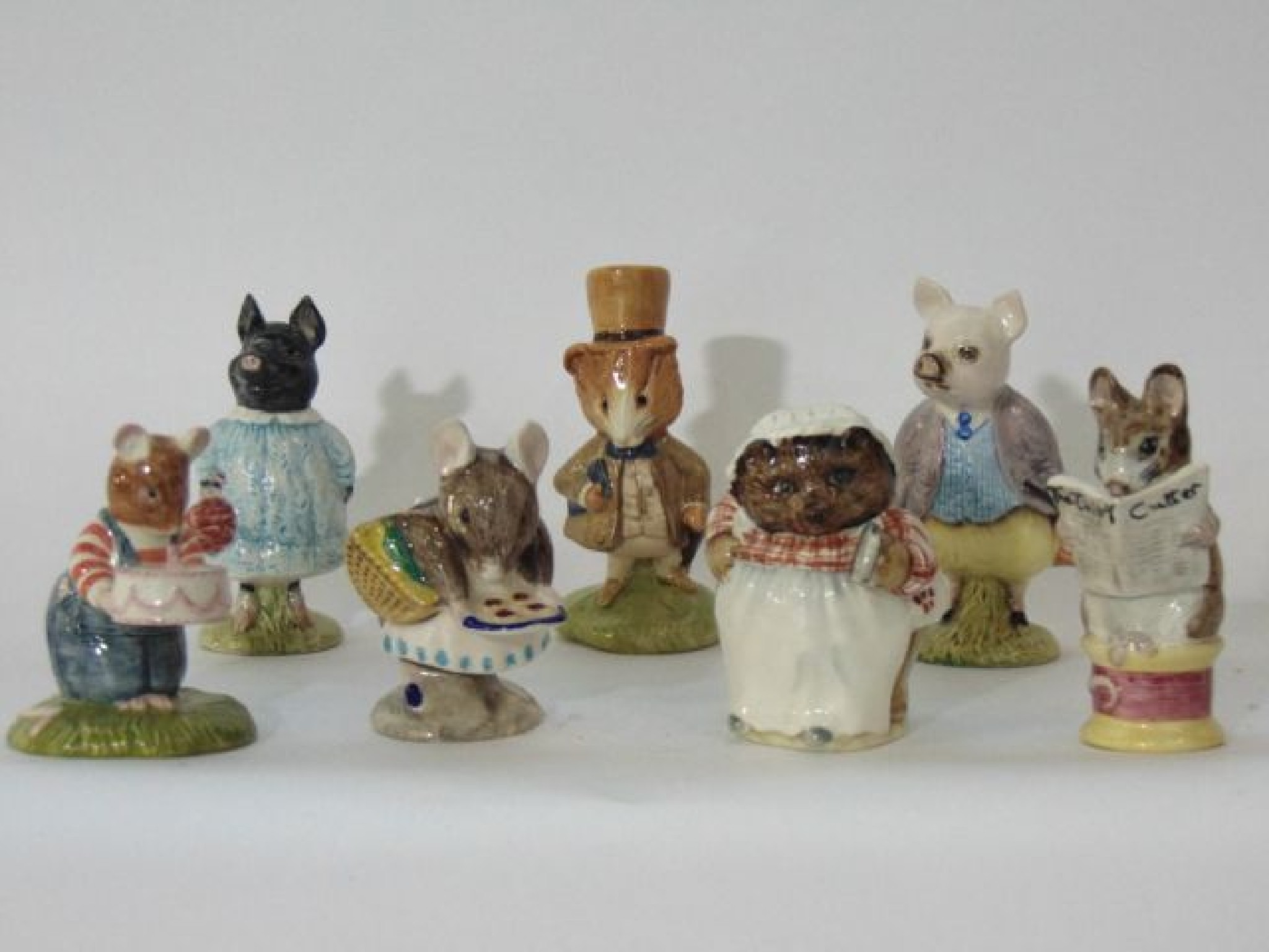 Appraisal: A collection of five Beswick Beatrix Potter characters including The