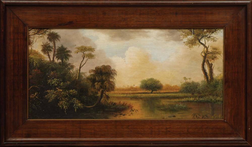 Appraisal: After Martin Johnson Heade American - The Great Florida Marsh