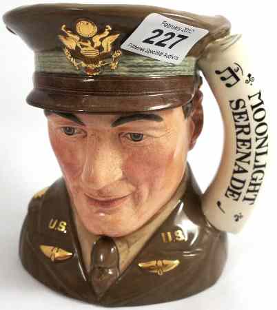 Appraisal: Royal Doulton Large Character Jug Glenn Miller D