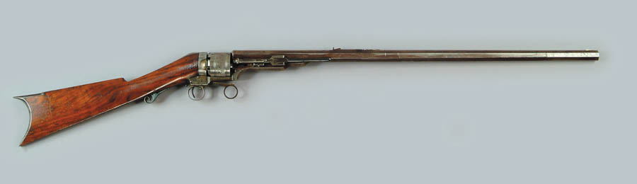 Appraisal: EXTREMELY RARE COLT PATERSON FIRST MODEL RIFLE WITH LOADING LEVER