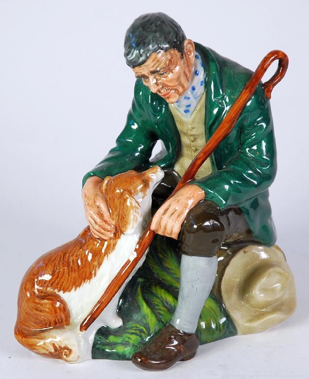 Appraisal: ROYAL DOULTON CHINA FIGURE The Master HN in high printed