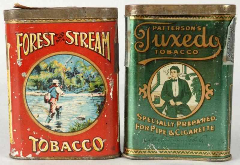 Appraisal: Lot of Tobacco Tins Description Includes Tuxedo and Forest Stream