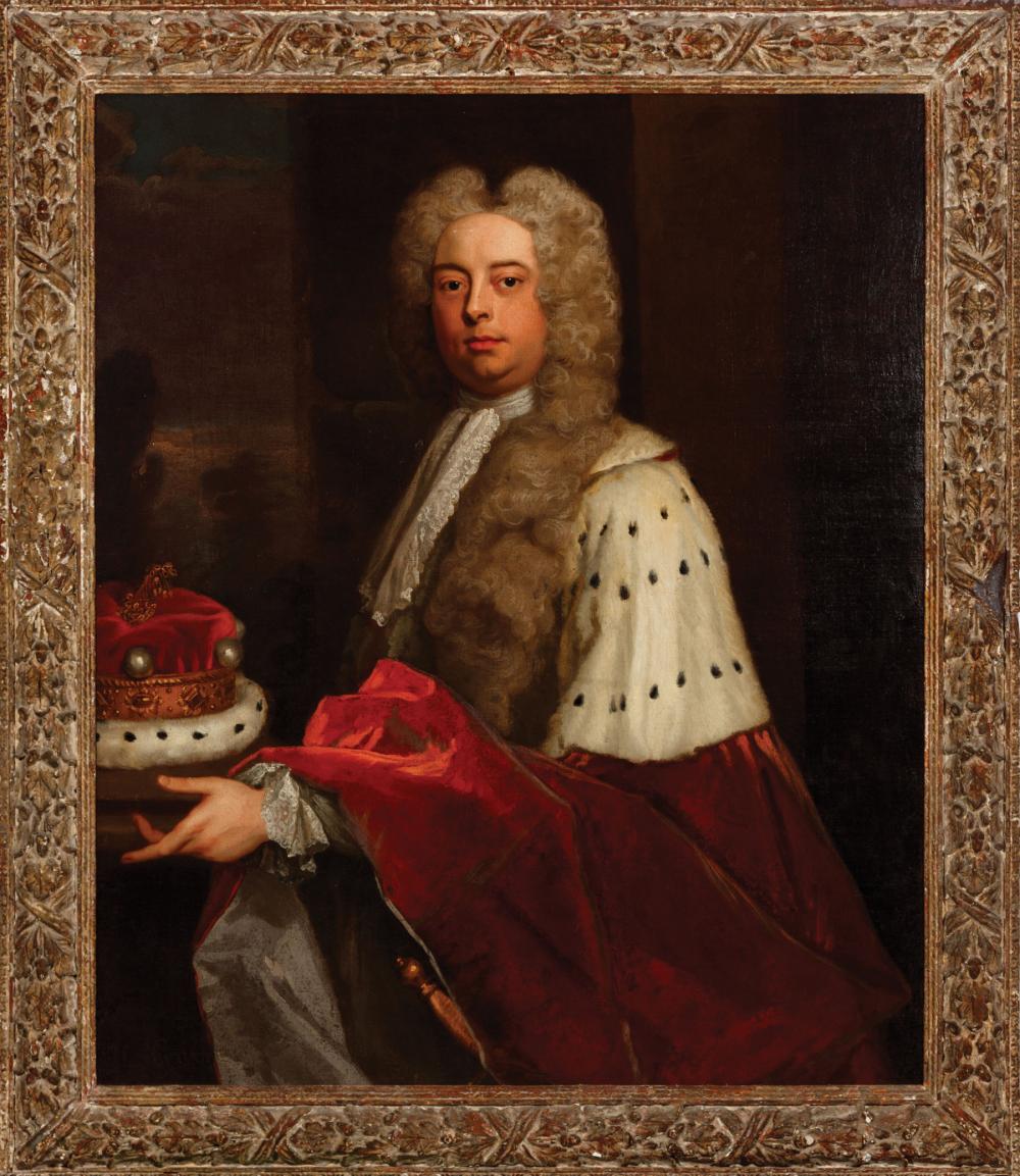 Appraisal: British School c William Third Baron of Craven - oil