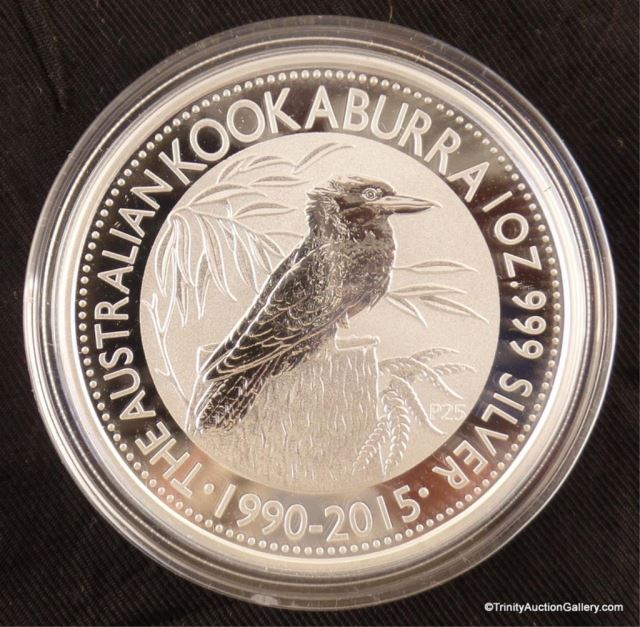 Appraisal: oz Silver Australian Kookaburra Unc CoinSealed in a hard plastic