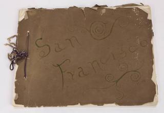 Appraisal: Early San Francisco photo album Early San Francisco photo album