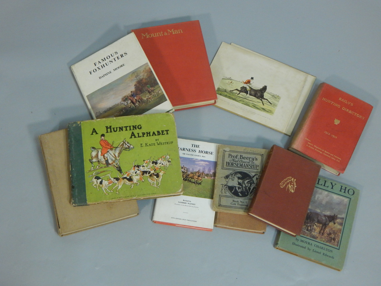 Appraisal: A group of eleven books on hunting etc to include