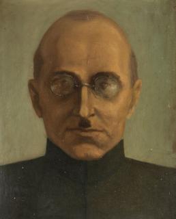 Appraisal: UNKNOWN RUSSIAN ARTIST UNKNOWN RUSSIAN ARTISTPortrait of Lavrenty Beria oil