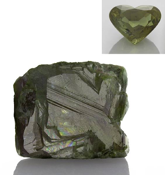 Appraisal: Alexandrite Rough and Cut Tokovaya Ural Mountains Russia From the