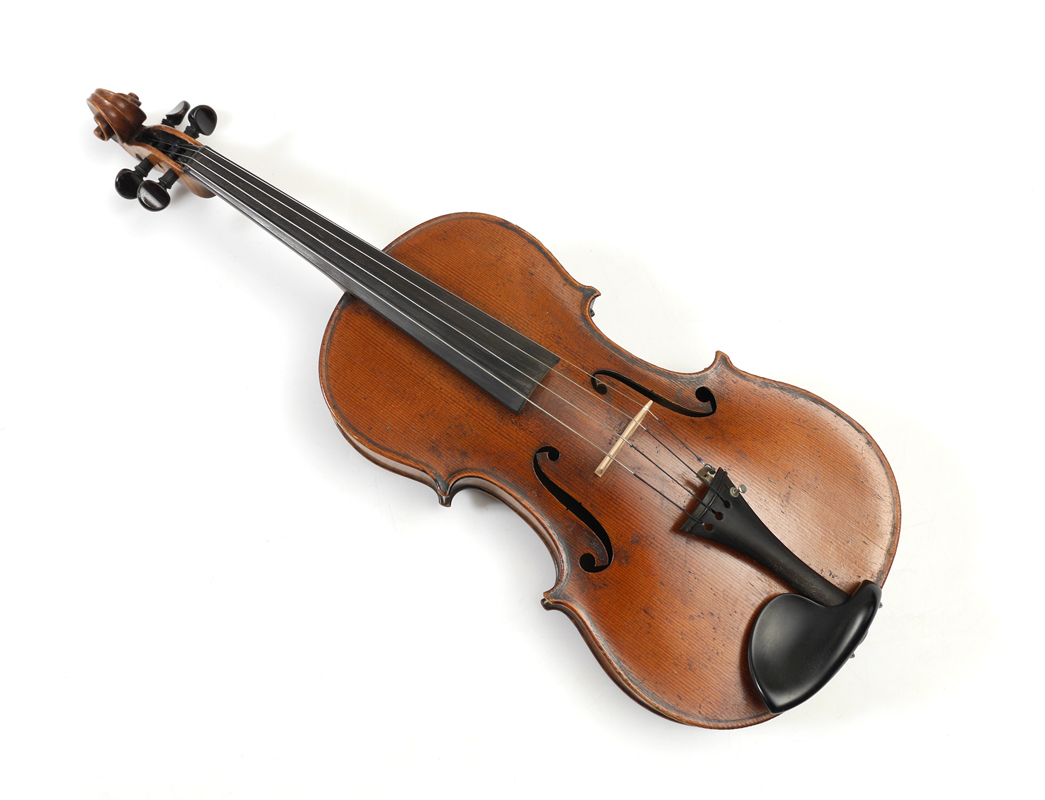 Appraisal: VINTAGE SMALL VIOLA LABELED STRADIVARIUS Continental most likely German early