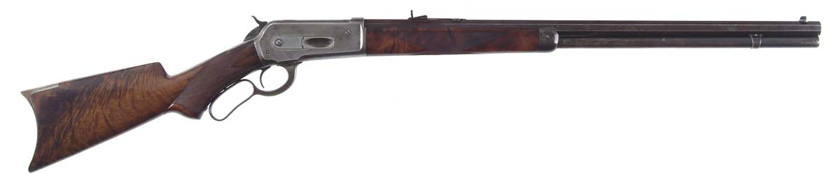 Appraisal: WINCHESTER DELUXE MODEL LEVER ACTION RIFLE Cal Ex - SN