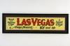 Appraisal: ADVERTISING SIGN - 'Las Vegas Seed and Havana Cigar A