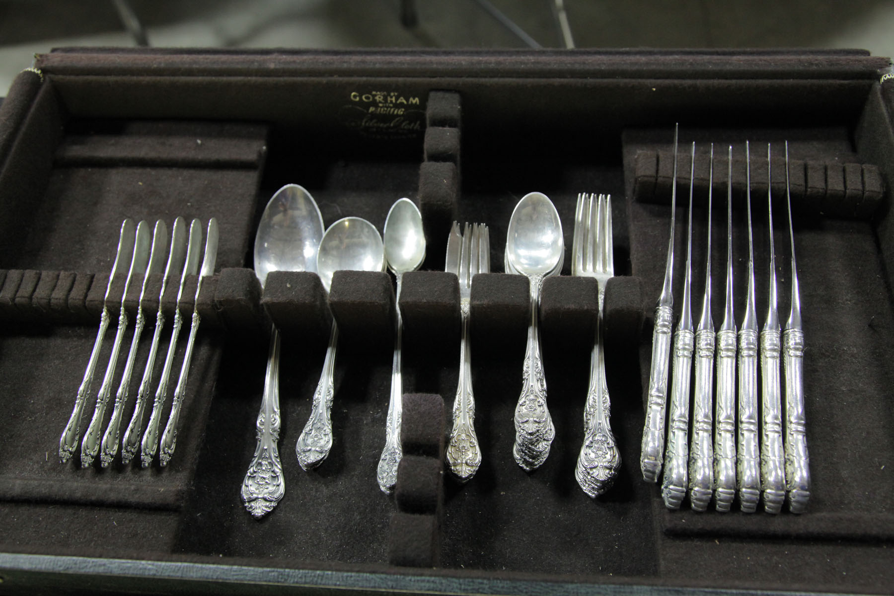 Appraisal: SET OF GORHAM STERLING SILVER FLATWARE Rhode Island th century