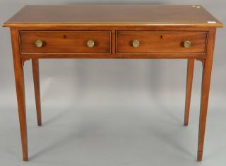 Appraisal: Southampton mahogany server ht in top x Southampton mahogany server