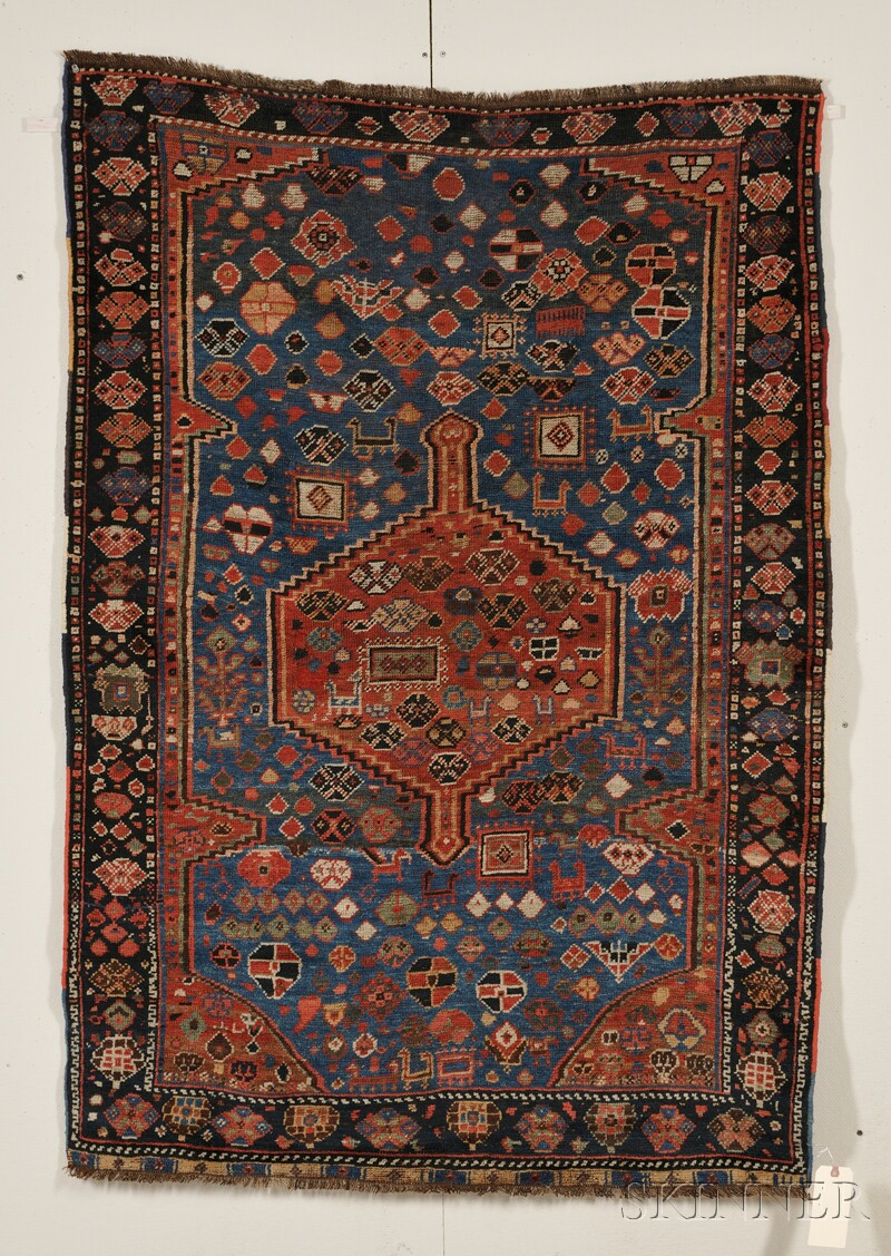 Appraisal: Khamseh Rug Southwest Persia early th century even wear to