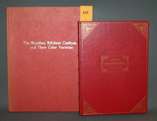 Appraisal: Botany Orchids Titles Folio Robert Warner Select Orchidaceous Plants First